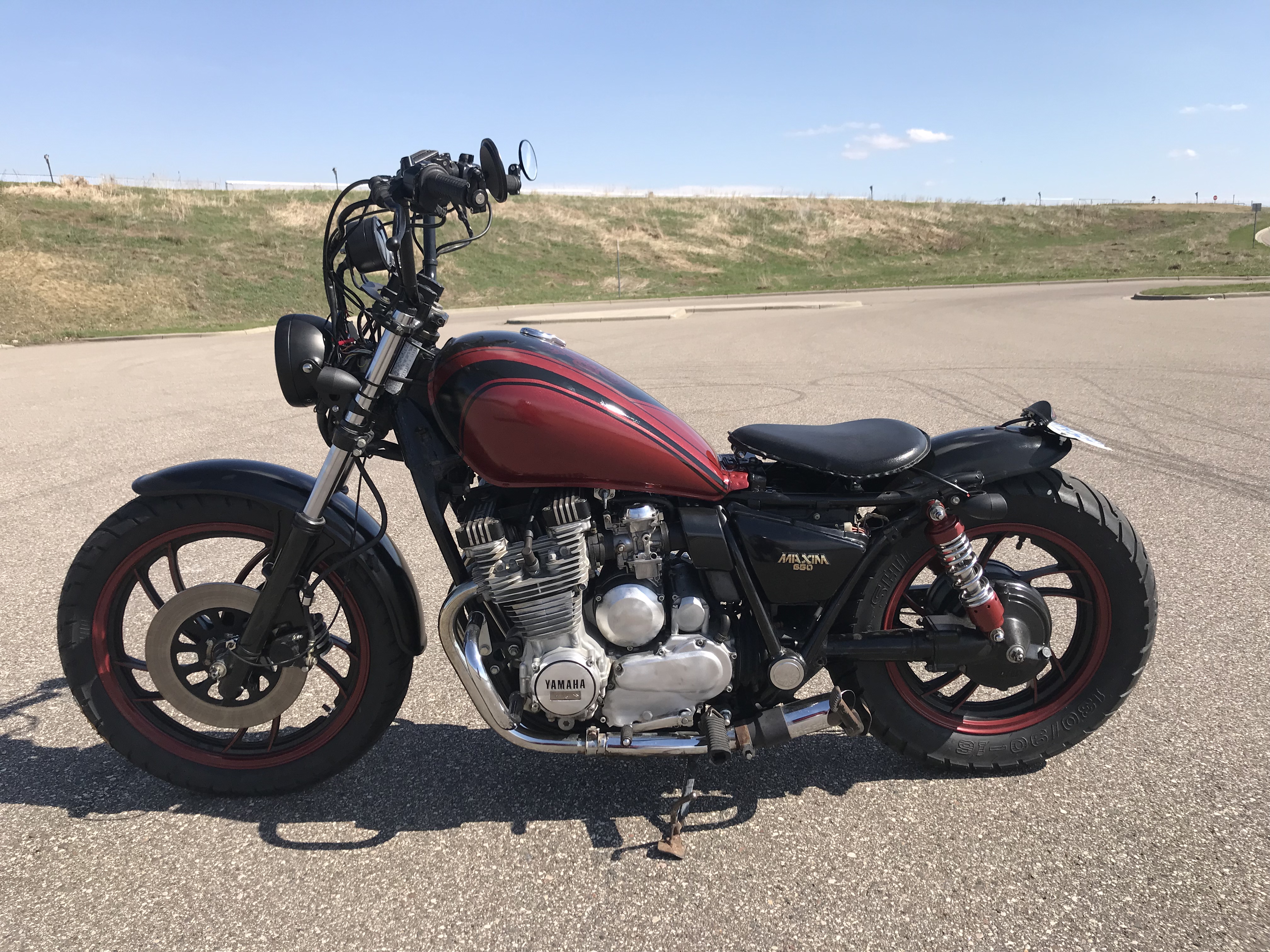 Custom 1982 Yamaha XJ650 Maxim Bobber