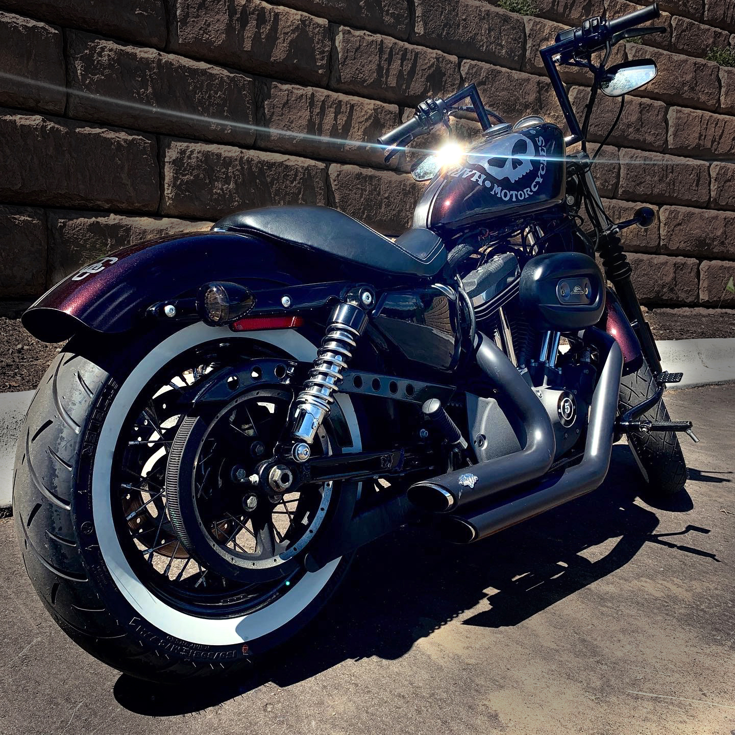 Custom Painted 2009 Harley Nightster 1200