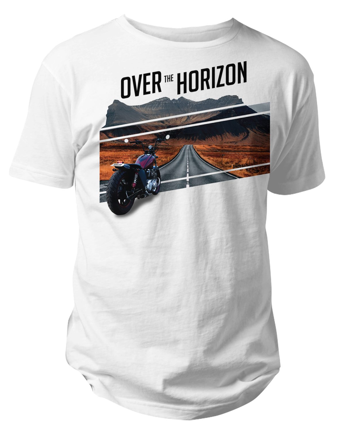 Over The Horizon Biker T-Shirt