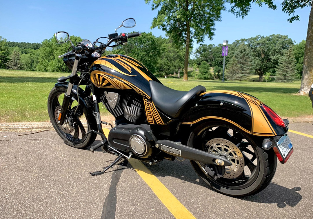 Custom 2006 Victory Vegas 8-Ball Left Side