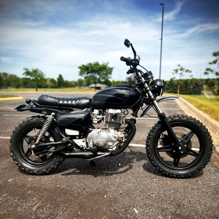1980 Honda CM400 Custom Scrambler