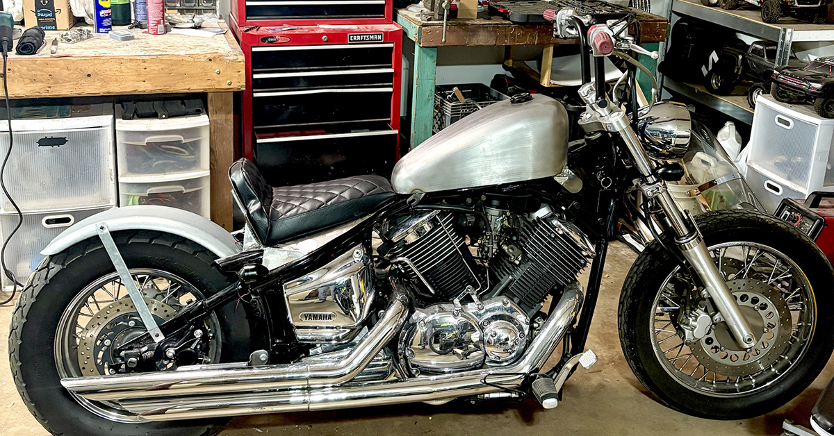 2004 Yamaha V Star 1100 Bobber Build