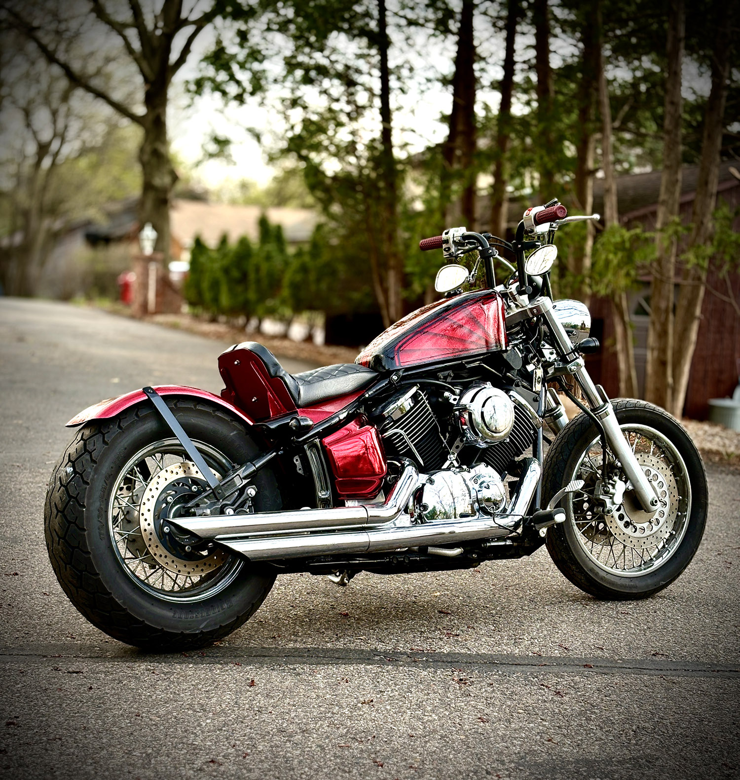 2004 Yamaha V Star 1100 Bobber Build